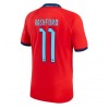England Marcus Rashford #11 Bortedrakt VM 2022 Kortermet